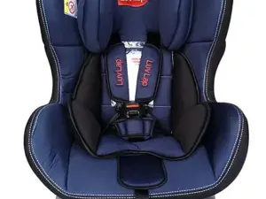 LuvLap Car Seat- Blue and Black